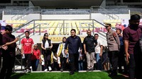 Ketua Umum PSSI, Erick Thohir kembali melanjutkan Tour de Stadium-nya jelang perhelatan Piala Dunia U-20 2023 yang akan berlanagsung di Indonesia.