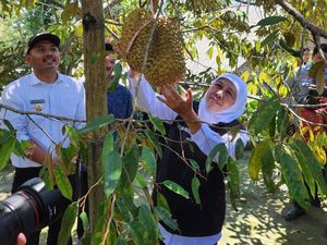 Gubernur Khofifah Dorong Durian Frozen Ngawi Bisa Diekspor ke Luar Negeri Gubernur Khofifah Dorong Durian Frozen Ngawi Bisa Diekspor ke Luar Negeri