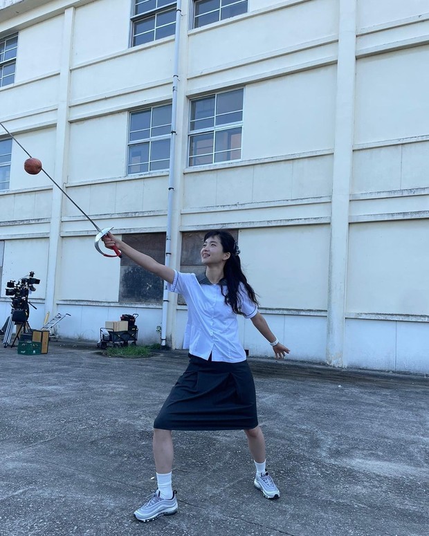 Kim Tae Ri kembali bermain drama berjudul The Devil setelah sebelumnya berperan sebai Na He Do/Foto:Instagram.com/kimtaeri_official Kim Tae Ri kembali bermain drama berjudul The Devil setelah sebelumnya berperan sebai Na He Do