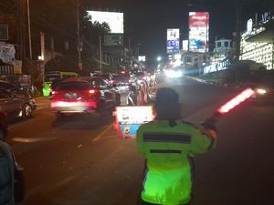 One Way Arah Jakarta Berakhir, Lalin di Puncak Bogor Kembali Normal