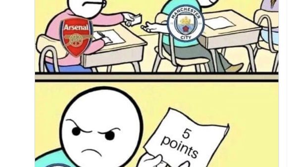 Meme Arsenal Kokoh di Puncak, Arteta 100 Kali Menang