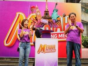 Meriah Bareng Mega di CFD Jakarta