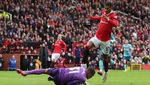 Foto: Drama Kartu Merah Casemiro di Old Trafford