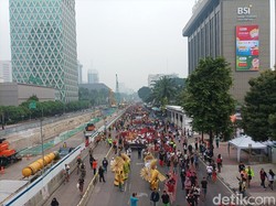 Ogoh-ogoh Sita Perhatian di CFD Jakarta!