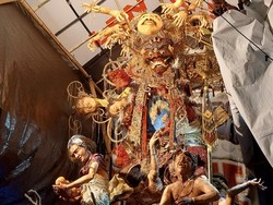 Kali Cita Pralaya, Ogoh-ogoh ST Tunas Muda Berkisah Tentang Peperangan