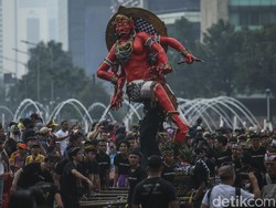 Jelang Hari Raya Nyepi 2023, Umat Hindu di Jakarta Gelar Pawai Ogoh-ogoh