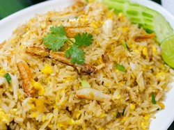 Resep Nasi Goreng Kepiting yang Spesial Gurihnya Buat Sarapan