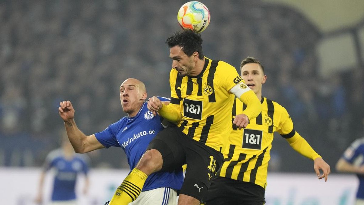 Schalke vs Borussia Dortmund selesai 2-2 (AP/Martin Meissner)