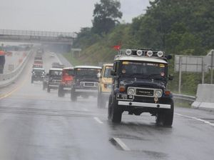 Gelar Jambore Nasional, Komunitas Land Cruiser Lintas Generasi Konvoi ke Jambi