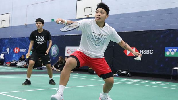 Apriyani Rahayu/Siti Fadia Silva jelang All England 2023. (Arsip PBSI)