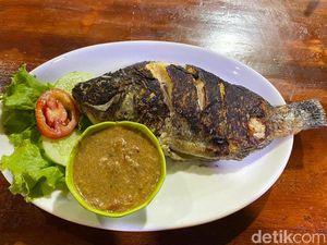 Asam Segar, Ikan Bakar Tinombur Khas Batak Toba di Pulau Samosir