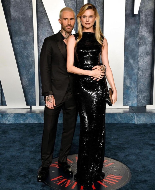 Adam Levine & Behati Prinsloo/