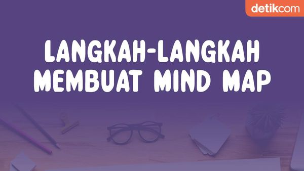 Infografis: Langkah-langkah Membuat Mind Map