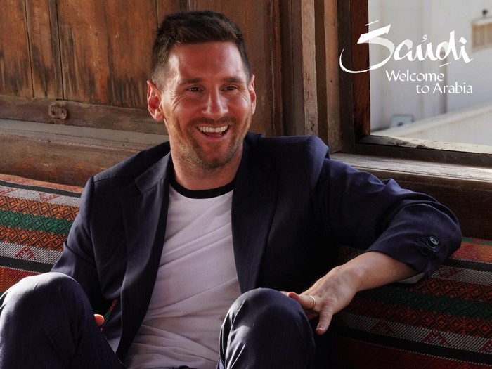 Lionel Messi jadi duta pariwisata arab saudi
