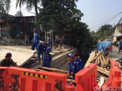 Got Antibanjir Jl Buluh Perindu Jaktim Belum Selesai Juga