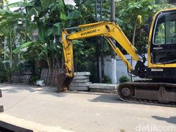 Pengerjaan Got Antibanjir Jl Buluh Perindu Akan Diteruskan Bina Marga DKI