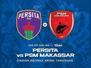 PSM Minim Peluang Hadapi Persita, Skor Masih 0-0 hingga Menit 30 PSM Minim Peluang Hadapi Persita, Skor Masih 0-0 hingga Menit 30