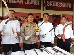 20 Remaja Anggota Geng Motor di Jambi Ditangkap
