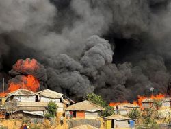 Tim Penyelidik: Kebakaran Kamp Rohingya Direncanakan-Disengaja