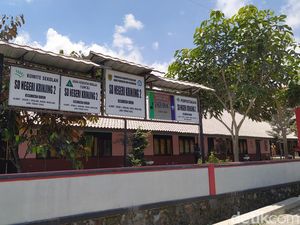 Merapi Erupsi, SDN Krinjing 2 Magelang Berlakukan Siswa Belajar di Rumah