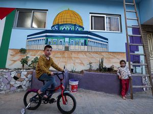 Semangat Warga Palestina Menyambut Bulan Ramadhan