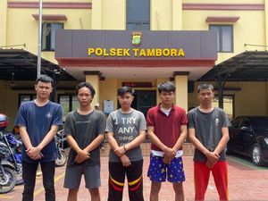 Pria Dibacok Saat Nongkrong di Pinggir Jalan Tambora, 6 Orang Ditangkap
