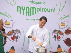 Tokopedia Gandeng Chef Juna Edukasi UMKM Kuliner Lewat NYAMpireun