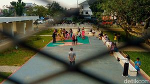 Wisata Murah Meriah, Alun-alun Pamulang Tangsel Diserbu Warga