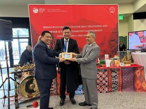 BNN Buka Booth Pameran Indonesia di Acara Sidang CND Ke-66 Wina