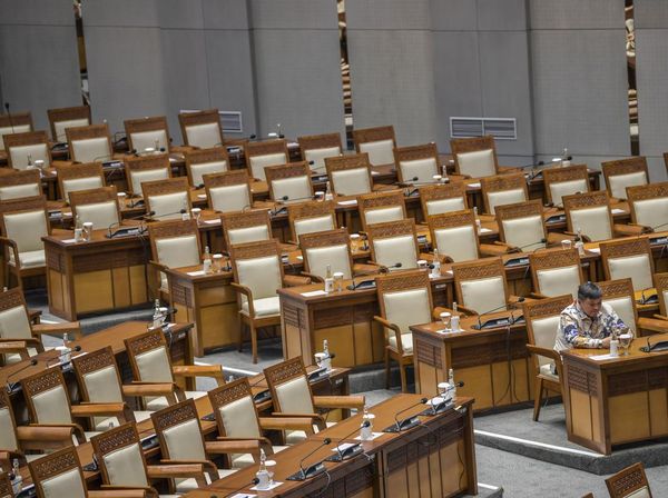 DPR Gelar Rapur Pembukaan Masa Persidangan, Hanya 49 Anggota Hadir Fisik