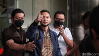 Ekspresi Andhi Pramono Usai Diperiksa KPK