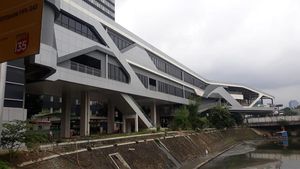 Potret Jembatan Baru Penghubung LRT-KRL di Dukuh Atas