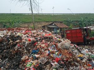 Lahan Pembuangan Sampah yang Diprotes Warga Pondok Cabe Udik, Tangsel Lahan Pembuangan Sampah yang Diprotes Warga Pondok Cabe Udik, Tangsel