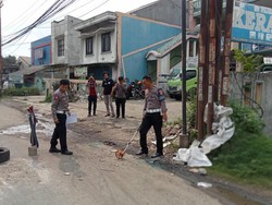Penumpang Sepeda Motor Tewas Usai Terlindas Truk di Bogor