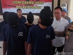 2 Buron Pembunuh Pria di Karaoke Bedeng Kadilangu Demak Ditangkap