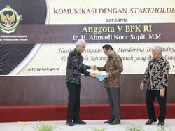 Persentase Penyelesaian Rekomendasi BPK Jateng Terbaik Se-Indonesia