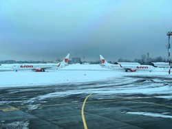 Pesawat Lion Air Parkir di Rusia, Lho Ngapain?