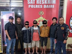 Polisi Tangkap 3 Penderes Getah Pinus Ilegal di Dairi Polisi Tangkap 3 Penderes Getah Pinus Ilegal di Dairi
