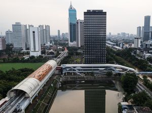 Penampakan Terkini Proyek LRT Jabodebek, Siap Operasi Juli Mendatang