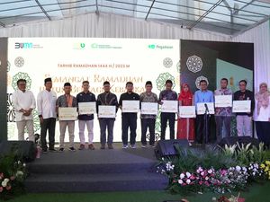 Jelang Ramadan, Pegadaian Beri Santunan Senilai Rp 150 Juta