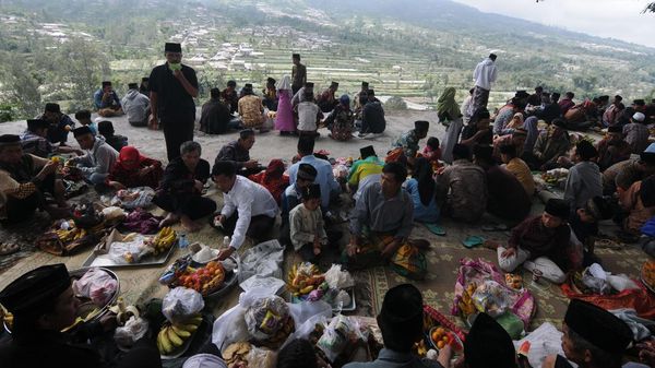 Sambut Ramadan, Warga Boyolali Gelar Tradisi Sadranan