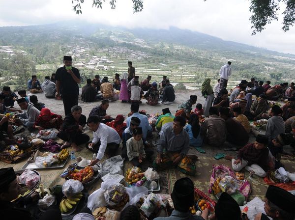 Sambut Ramadan, Warga Boyolali Gelar Tradisi Sadranan