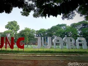 Wajah Muram Taman Persib Bandung