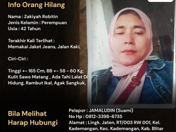 Terkuak Alasan Wanita Hilang di Blitar gegara Ditinggal Suami Selingkuh