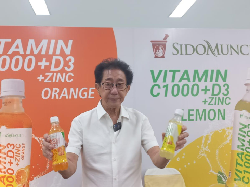 Sido Muncul Luncurkan Produk Vitamin C1000 + D3 Kemasan Ready to Drink