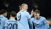 Dan FiveThirtyEight memprediksi Manchester City memiliki kesempatan juara Liga Champions paling besar musim ini dengan hitungan 33 persen. Foto: AP/Dave Thompson