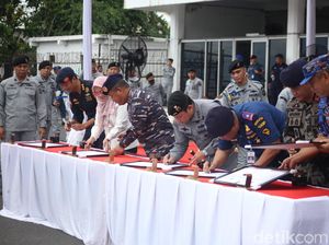 Bakamla Patroli di Selat Natuna-Makassar, Cegah Pelanggaran Hukum di Laut
