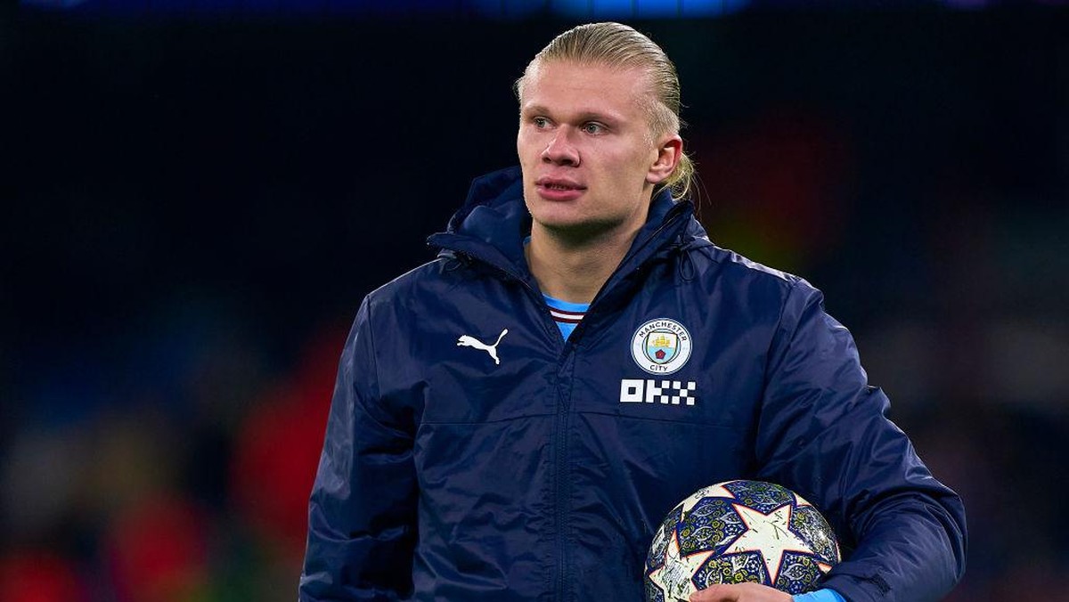 Erling Haaland gagal bikin enam gol karena diganti di laga kontra RB Leipzig (Getty Images/Quality Sport Images)