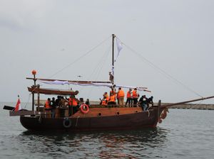Potret Kapal Kayu Buatan Poltek & Sekolah Vokasi Sukses Melaut Potret Kapal Kayu Buatan Poltek & Sekolah Vokasi Sukses Melaut