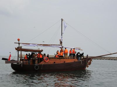 Potret Kapal Kayu Buatan Poltek & Sekolah Vokasi Sukses Melaut